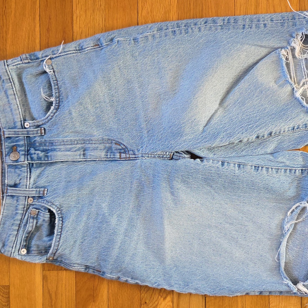 Madewell Superwide Leg Jeans In Blaisdell Wash - Picture 3 of 9